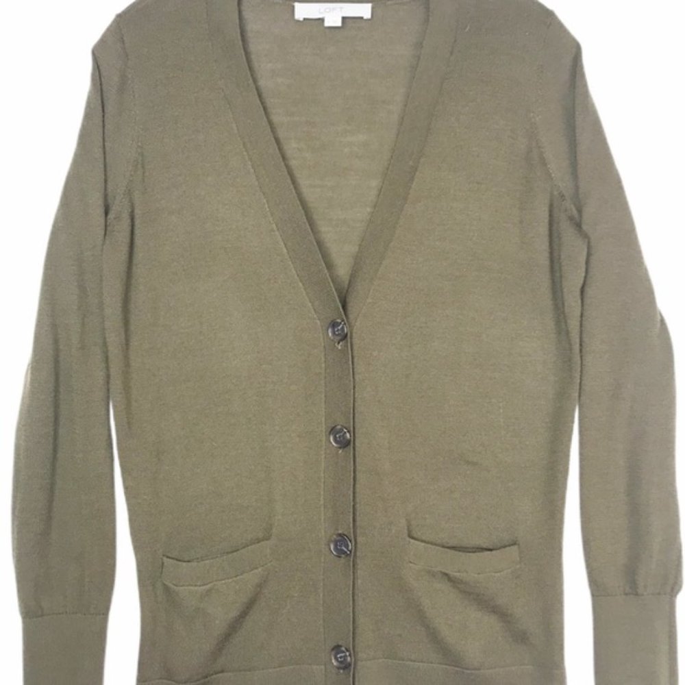 LOFT Boyfriend Cardigan